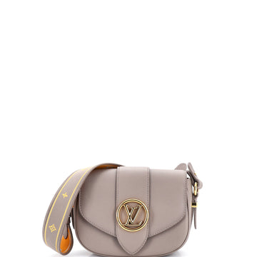 Louis Vuitton LV Pont 9 Soft Bag Leather PM