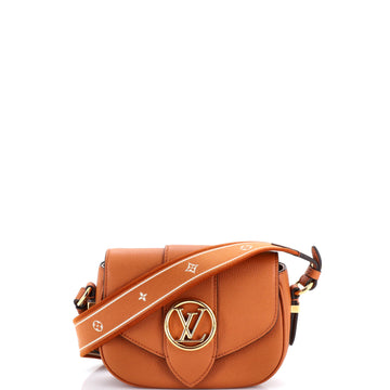 Louis Vuitton LV Pont 9 Soft Bag Leather PM