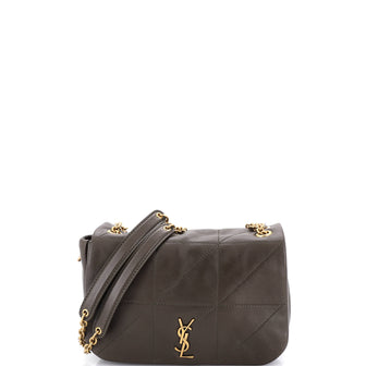 Saint Laurent Jamie Flap Bag Quilted Leather Small