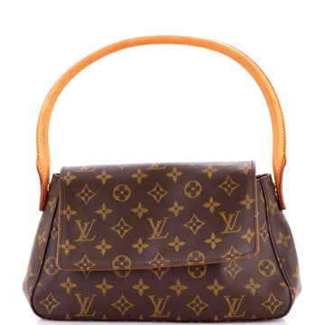 Louis Vuitton Looping Handbag Monogram Canvas Mini