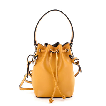 Fendi Mon Tresor Bucket Bag Leather Mini