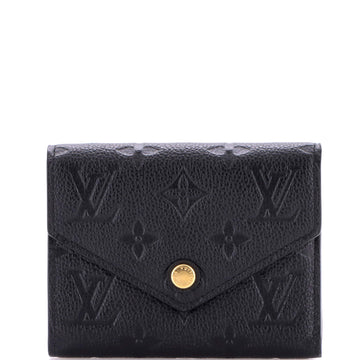 Louis Vuitton Victorine Wallet Monogram Empreinte Leather