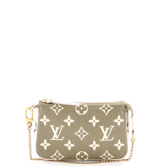 Louis Vuitton Pochette Accessoires Spring in the City Monogram Empreinte Leather Mini