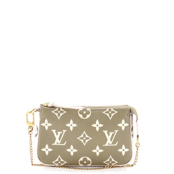 Louis Vuitton Pochette Accessoires Spring in the City Monogram Empreinte Leather Mini
