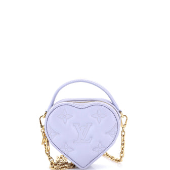 Louis Vuitton Pop My Heart Pouch Bag Bubblegram Leather