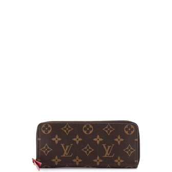 Louis Vuitton Clemence Wallet Monogram Canvas