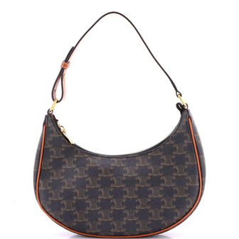 Celine Ava Bag Triomphe Coated Canvas