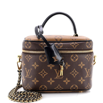 Louis Vuitton Vanity Handbag Reverse Monogram Canvas PM