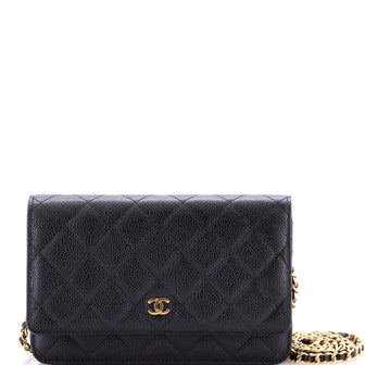 Chanel Wallet on Chain Quilted Caviar