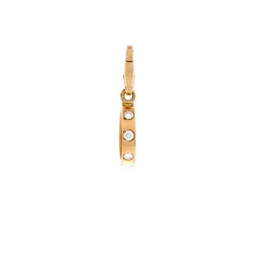 Cartier Love Pendant Charm Pendant & Charms 18K Yellow Gold with Diamonds