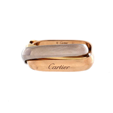 Cartier Trinity Cushion Ring 18K Tricolor Gold Medium