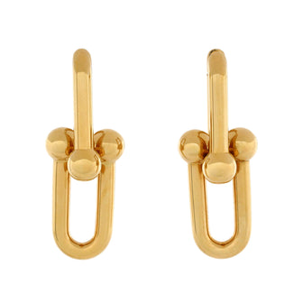 Tiffany & Co. Hardwear Link Earrings 18K Yellow Gold Large