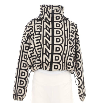 Fendi x Marc Jacobs Hooded Windbreaker Printed Polyamide