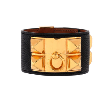 Hermes Collier de Chien Bracelet Leather