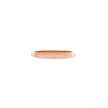 Cartier 1895 Wedding Band Ring 18K Rose Gold 2.5mm