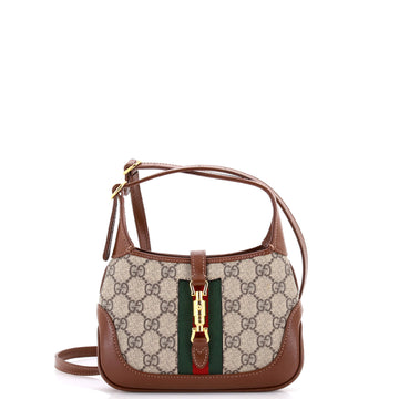 Gucci Jackie 1961 Hobo GG Coated Canvas Mini
