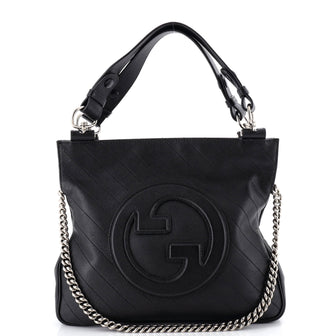 Gucci Blondie NM Tote Diagonal Quilted Leather Small