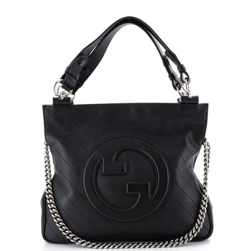 Gucci Blondie NM Tote Diagonal Quilted Leather Small