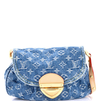 Louis Vuitton Sunset Handbag LV Remix Monogram Denim