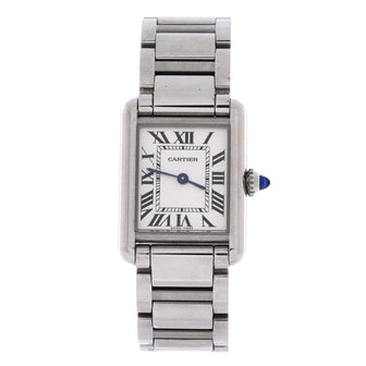 Cartier Must de Cartier Tank Quartz Watch Stainless Steel 22
