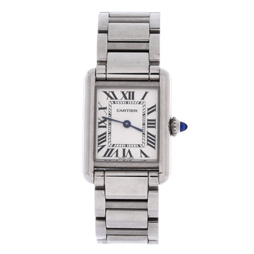 Cartier Must de Cartier Tank Quartz Watch Stainless Steel 22