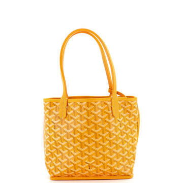 Goyard Anjou Reversible Tote Coated Canvas Mini