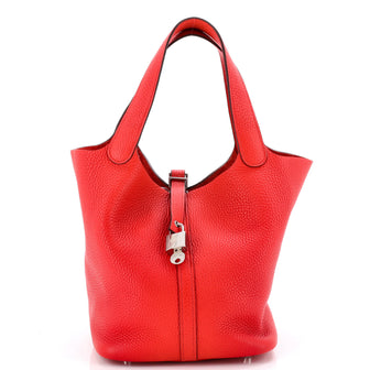 Hermes Picotin Lock Bag Clemence MM
