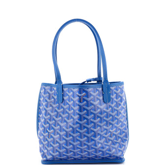 Goyard Anjou Reversible Tote Coated Canvas Mini