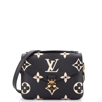 Louis Vuitton Pochette Metis Bicolor Monogram Empreinte Giant