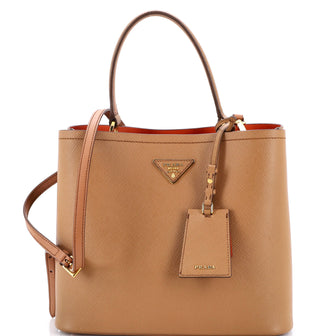 Prada Panier Bucket Bag Saffiano Leather Large