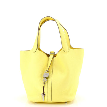Hermes Picotin Lock Bag Clemence MM