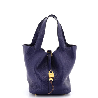Hermes Picotin Lock Bag Clemence MM