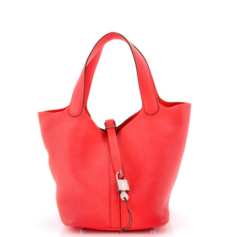 Hermes Picotin Lock Bag Clemence MM