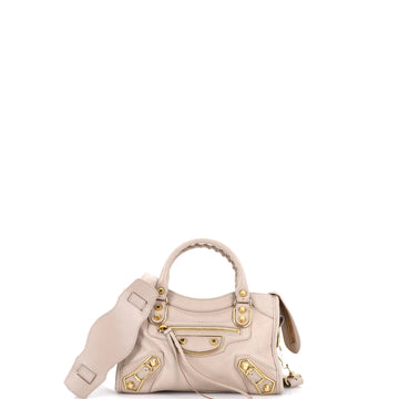Balenciaga City Classic Metallic Edge Bag Leather Mini