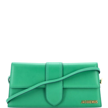 Jacquemus Le Bambino Top Handle Flap Bag Leather Long