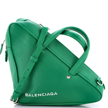 Balenciaga Triangle Duffle Bag Leather Small