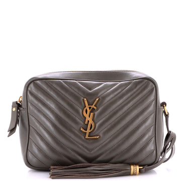 Saint Laurent Lou Camera Bag Matelasse Chevron Leather Small
