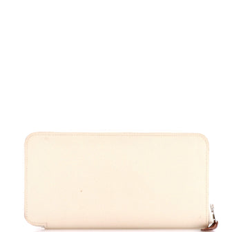Hermes Azap Zip Around Wallet Silk'in Epsom Long