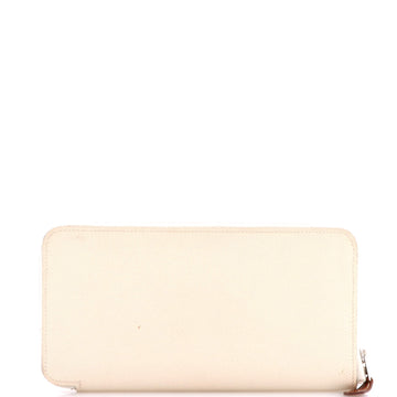 Hermes Azap Zip Around Wallet Silk'in Epsom Long
