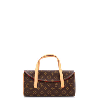 Louis Vuitton Sonatine Handbag Monogram Canvas