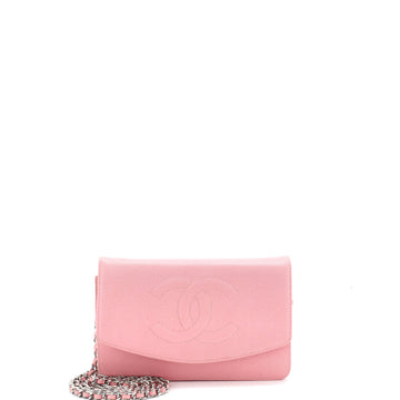 Chanel Wallet on Chain Quilted Caviar Mini