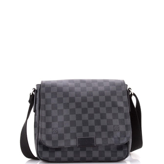 Louis Vuitton District Messenger Bag Damier Graphite PM