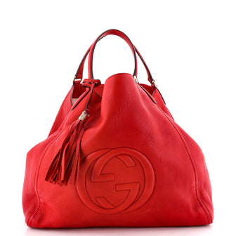 Gucci Soho Shoulder Bag Leather Large