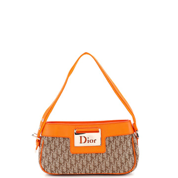 Christian Dior Vintage Trotter Street Chic Pochette Diorissimo Canvas