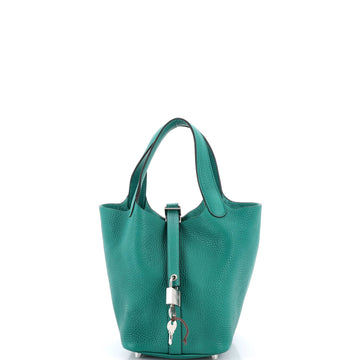 Hermes Picotin Lock Bag Clemence PM