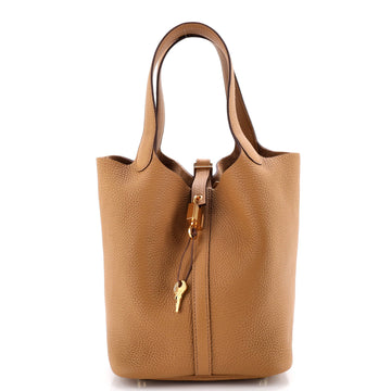Hermes Picotin Lock Bag Clemence MM