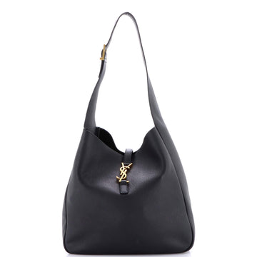 Saint Laurent Le 5 a 7 Supple Hobo Leather Large