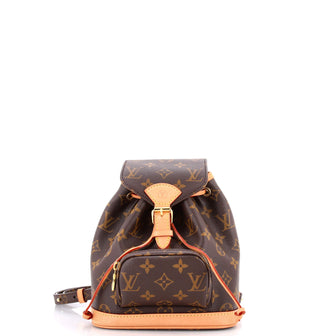 Louis Vuitton Montsouris NNM Backpack Monogram Canvas Mini