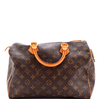 Louis Vuitton Speedy Handbag Monogram Canvas 30