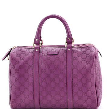 Gucci Joy Boston Bag Guccissima Leather Medium